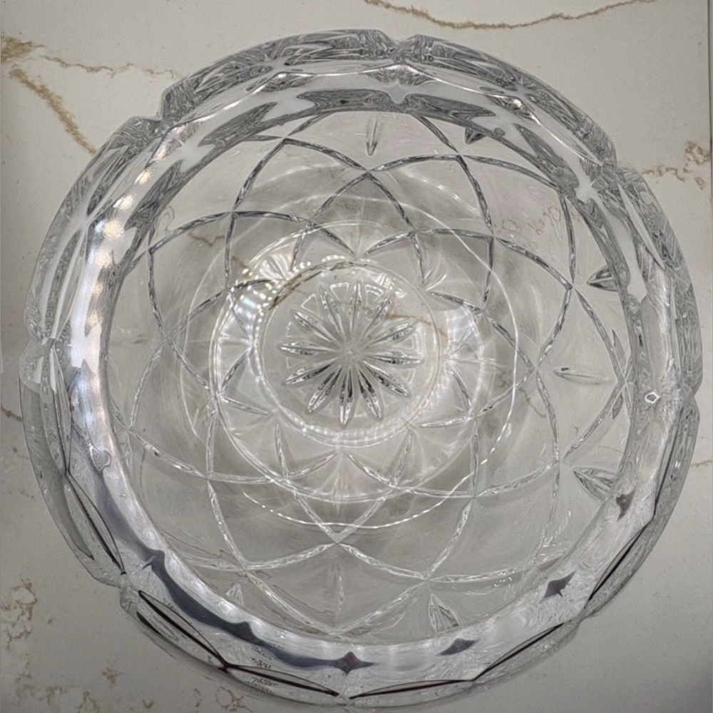 Lady Anne Rose Bowl 5.75” from Gorham Full Lead Crystal Made in Czech Republic - Picture 3 of 7